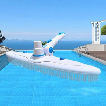 

Pool Brush Durable Floor Wall Cleaning Tool Broom Algae Remover Scrubber Home & Garden Pools & Spas Cleaning Suction Brush