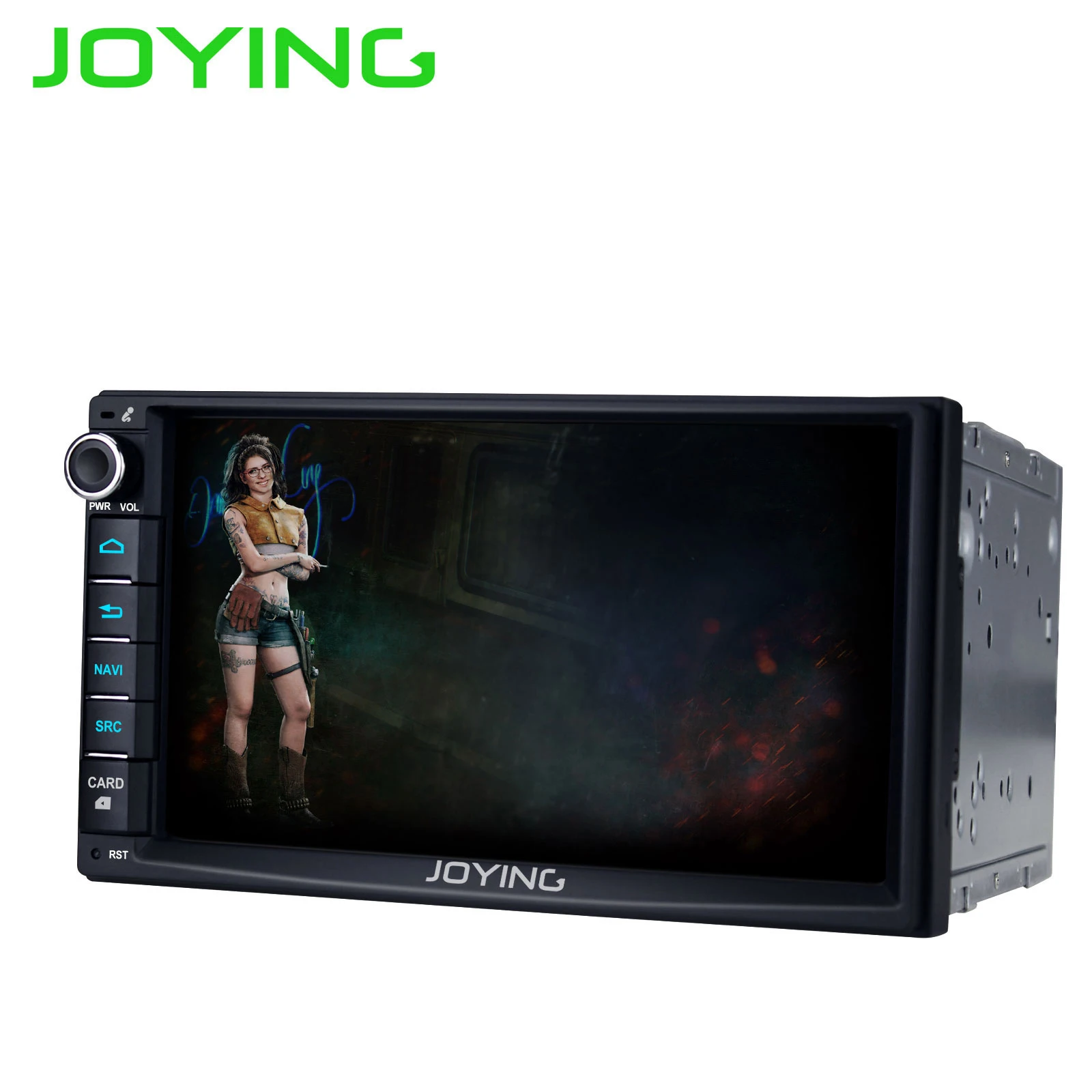 Flash Deal Joying 2 Din Universal Android 8.1 Car Radio GPS Multimedia Player stereo for Honda/ Nissan/Toyota head unit Support Mirror Link 1