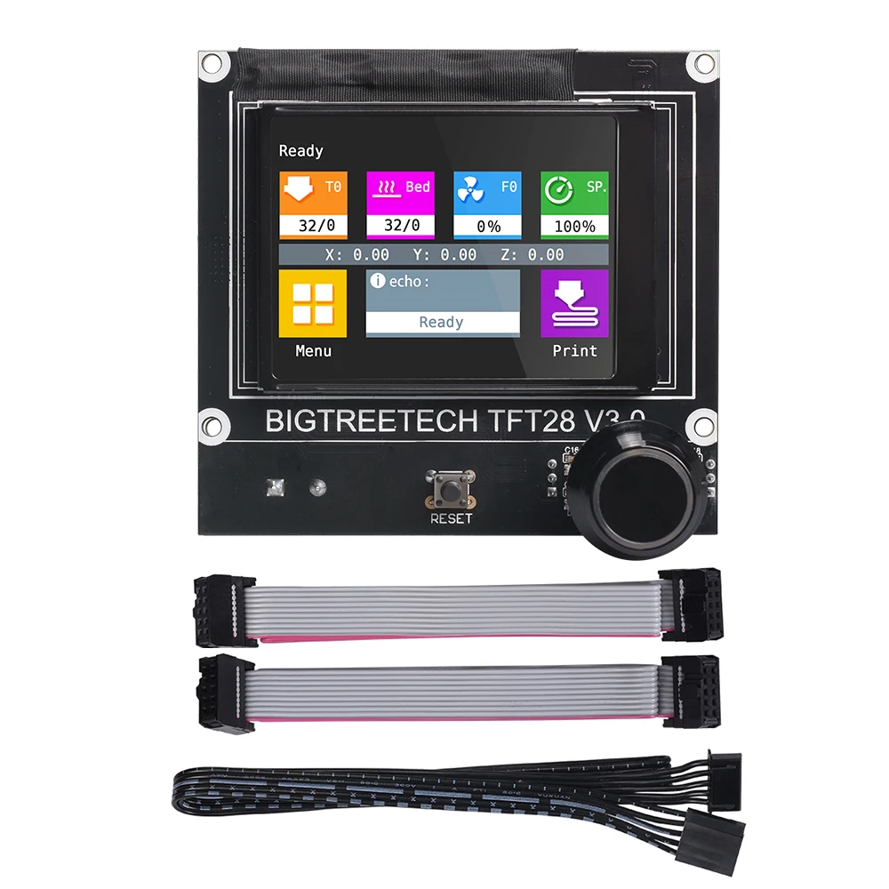 Сенсорный экран BIGTREETECH BTT TFT28 V3.0 дисплей ЖК 2 8 дюйма панель для 3D принтера детали SKR