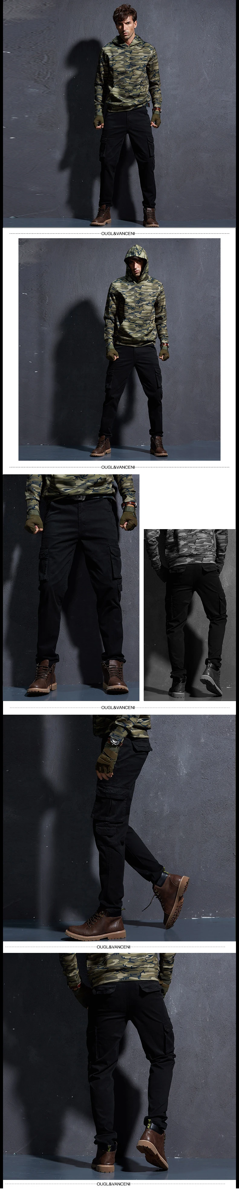 new man outdoor Cargo Pants Men overalls casual elastic Tactical pants Cotton trousers slim Casual pants male FSN-680