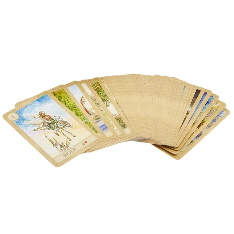 

Сказочный Lenormand Tarot 38 колода карт Полный английский таинственный гадания судьба семейная Вечеринка настольная игра