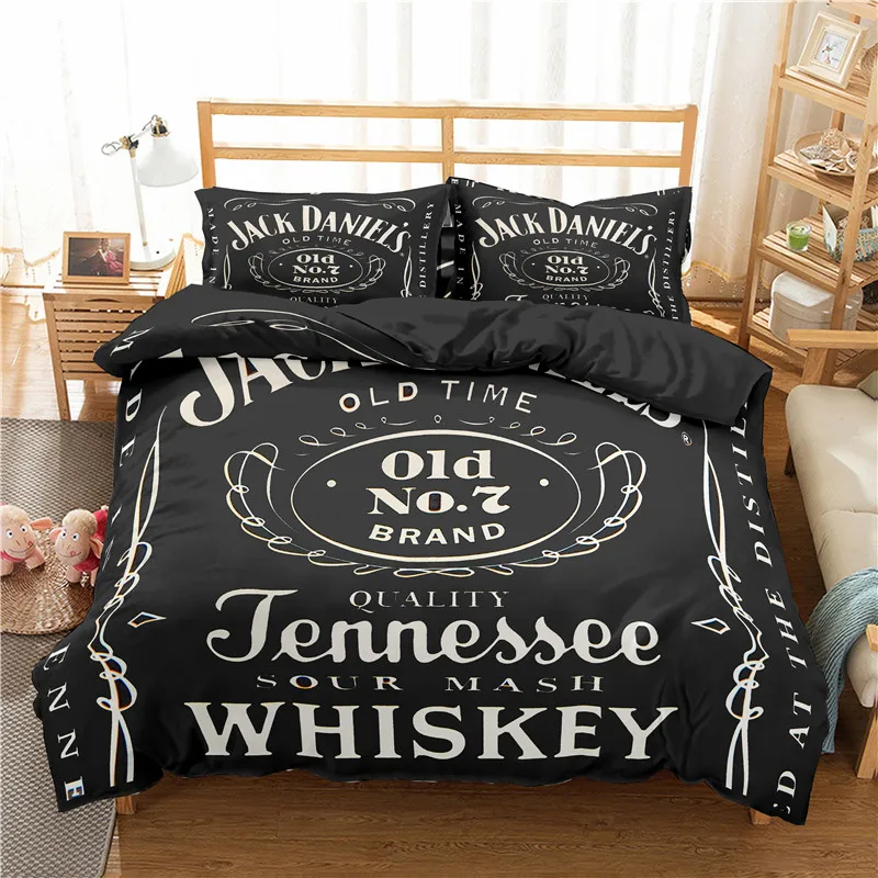 Zeimon Englisch Buchstaben Druck Bettwasche Abdeckung Set Schwarz 3d Duvet Cover Erwachsene Kind Bettwasche Und Kissenbezug Bettdecke Aliexpress