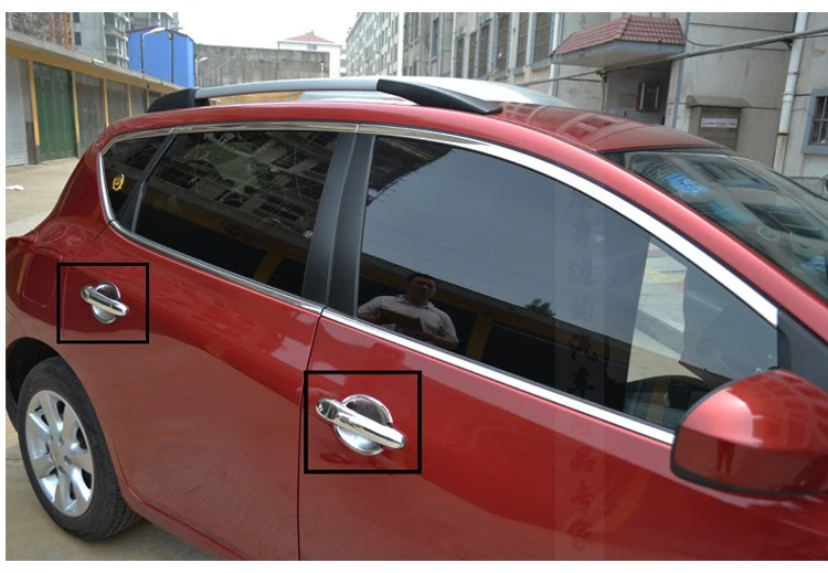 Стайлинг автомобиля дверная ручка крышка чаши отделка ABS для Chevrolet Chevy Cruze 2009 2014 4