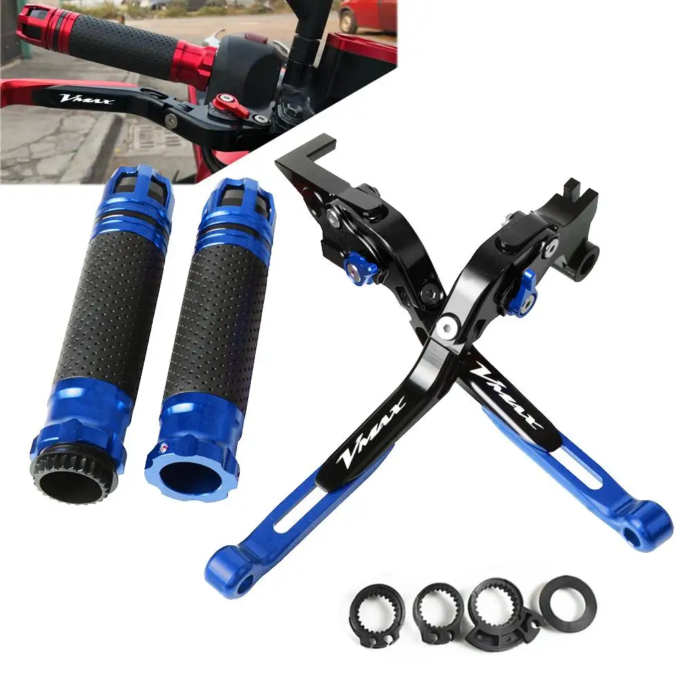 Motorcycle Brake Clutch Levers Handlebar grip Handle Hand Grips For YAMAHA V-MAX VMAX 1200 1985-2007 1997 2000 2001 2002 2006 | Автомобили