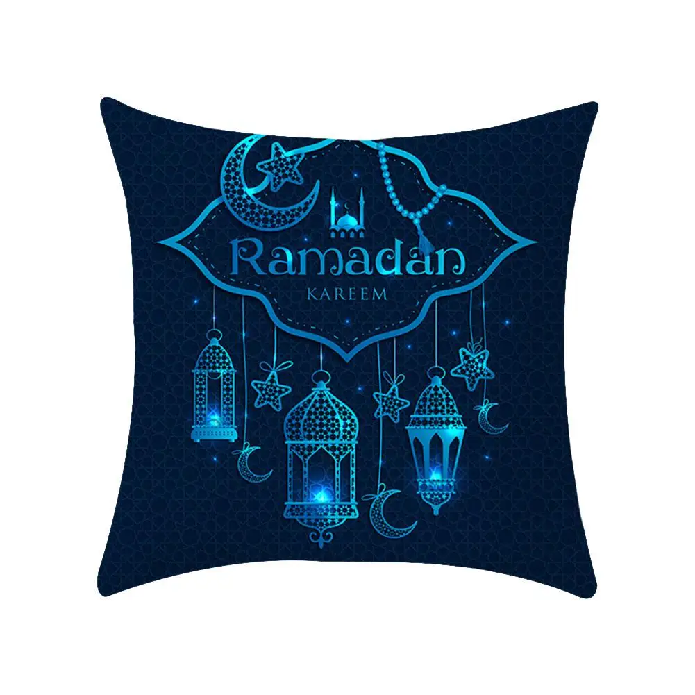 21 стиль дополнительно наволочка диван наволочка Рамадан Eid Mubarak расцветка наволочки украшения для дома - Цвет: 3