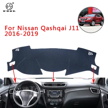 

PNSL Car Dashboard Cover Dash Mat Dash Pad Carpet For Nissan Qashqai J11 2016-2019 Sun protection anti - slip anti - uv