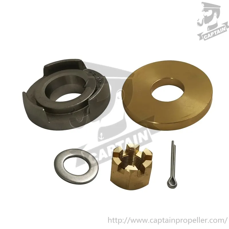 Captain Propeller Hardware Kits Fit Suzuki Outboard DT150 DT175 DT200 DT225 DF150 Thrust Washer/Spacer/Washer/Nut/Cotter Pin палец поршневой suzuki dt150 dt200 dt225 1215187d01000