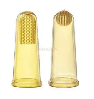 

2pcs Baby Oral Cleaning Brush Newborn Deciduous Soft Hair Toothbrush Infant Baby 0-3 Years Old Tongue Brush Sale