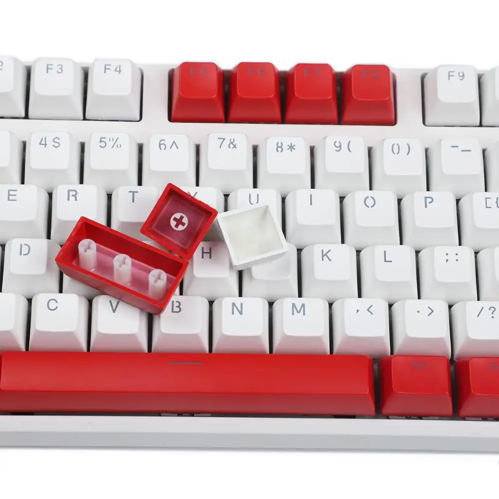 104 ключ SA профиль двойной удар блеск через Dolch ABS шаровой формы колпачки подходит для стандартных MX переключатели 104 87 61