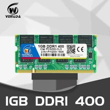 VEINEDA ноутбук память ddr1 1 ГБ ОЗУ SO-DIMM DDR1 DDR333 МГц 400/PC-3200 PC-2700 200 контакты пожизненная Гарантия