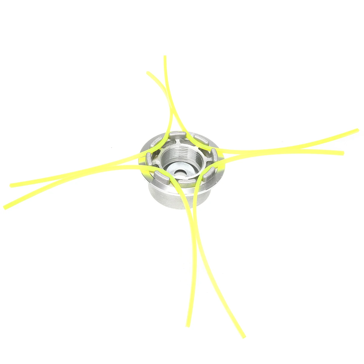 New Aluminum Trimmer Head Silver Aluminum Trimmer Head Brushcutter Universal 139/GX35 Lawn Mower Cutting Head