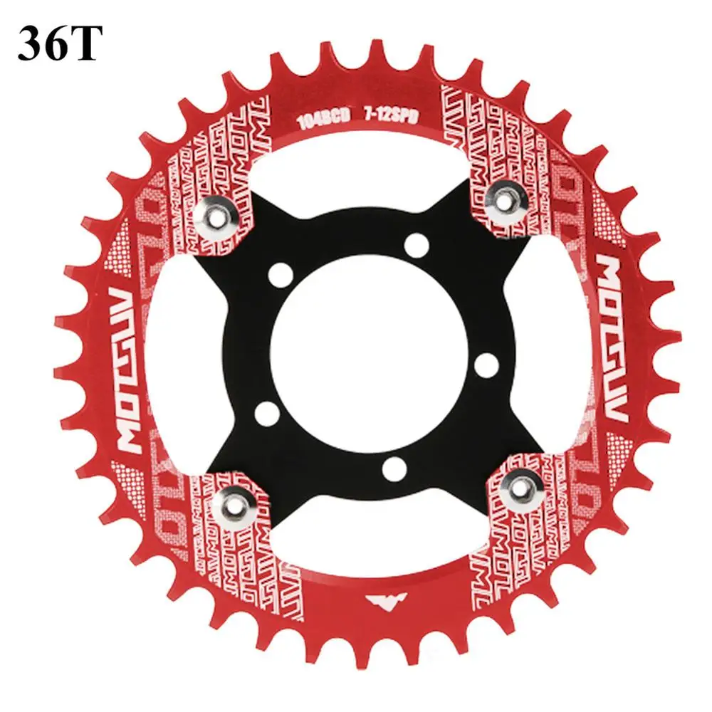 Велосипедная Кривошип 104BCD велосипедная Звездочка + адаптер для Bafang Motor Bike Chainwheel