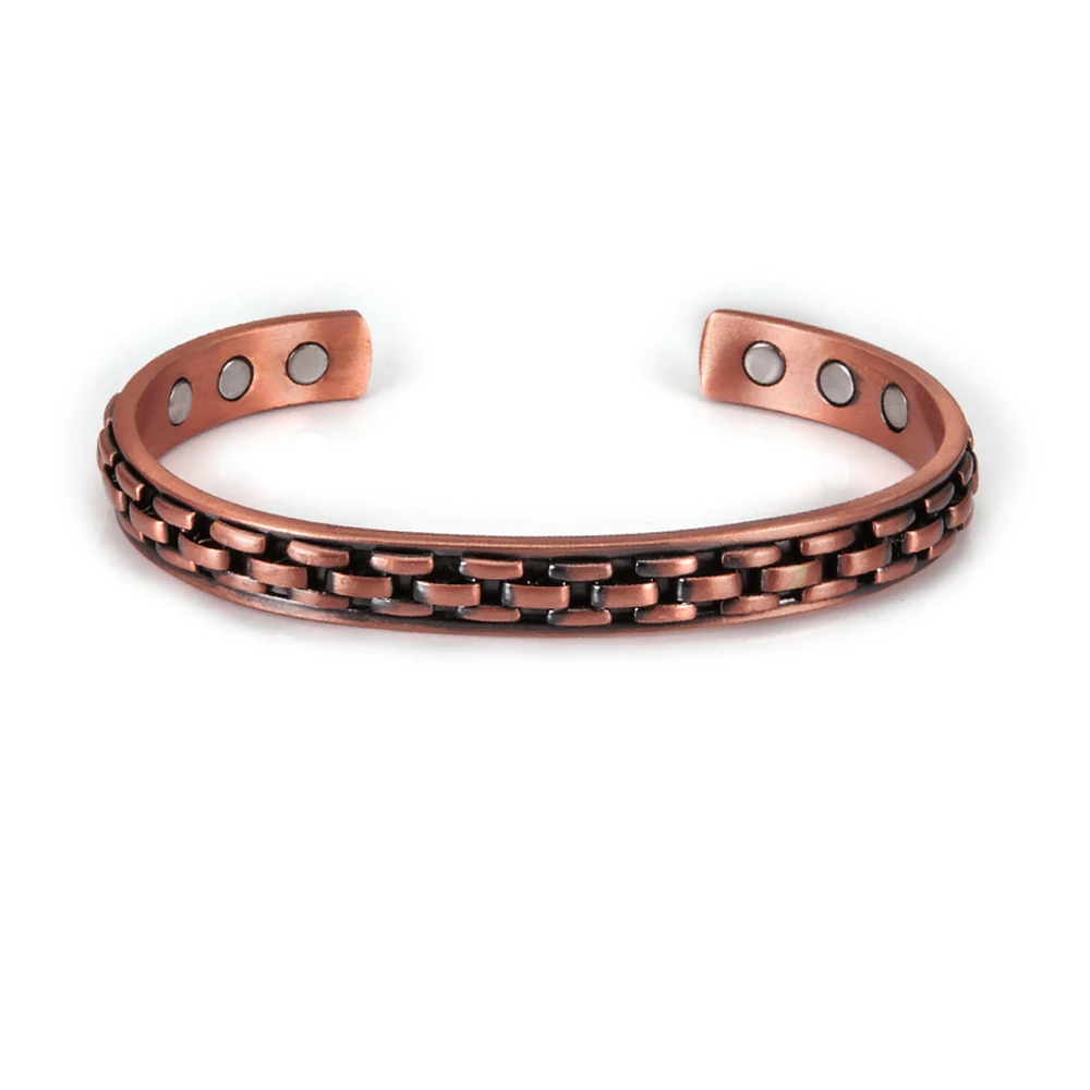 Pure Copper Bracelet for unisex wearing Good for both male &  female|adjustable size|plain & simple|beautifully designed by divian