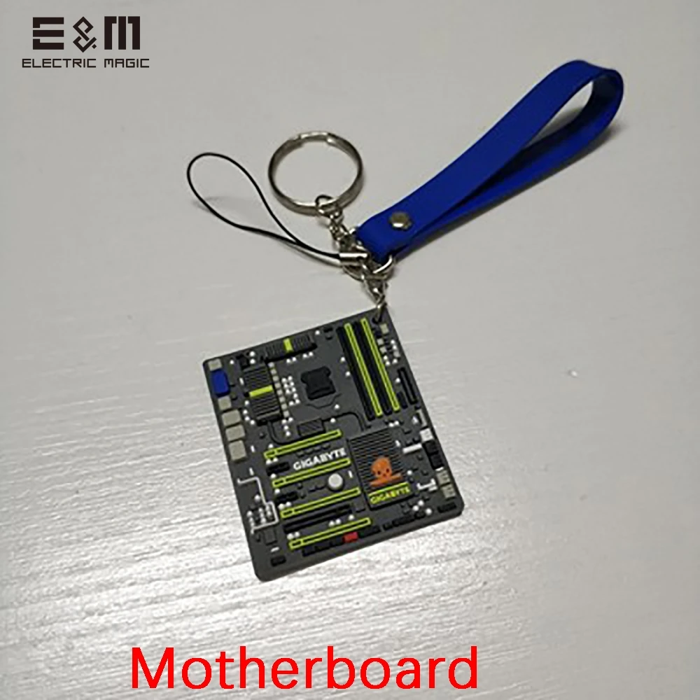 I Motherboard Лазерная гравировка ЦП брелок шаблон Кастомизация персонализированный креативный кулон для Наука гик Xeon 115X AMD2 3 AMD1207 - Цвет: I Motherboard