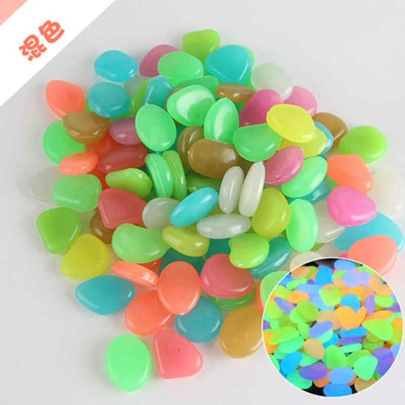 Glow Stones Garden Decoration Decorative Stones 10 pieces