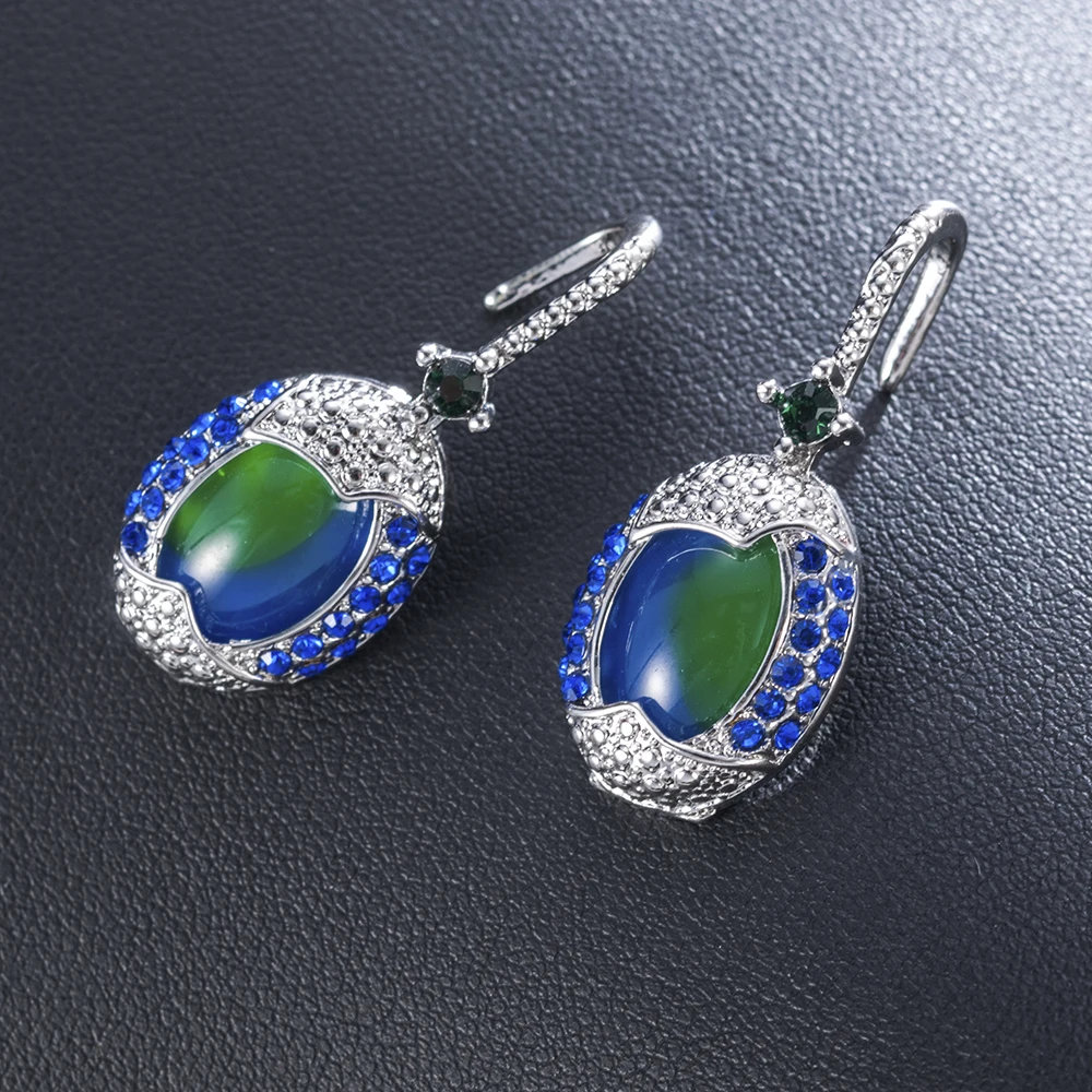 

New Arrival Silver Color Vintage Earrings Jewelry Woman Ear Hook Earrings Summer Wedding Party Gift Pendientes Mujer