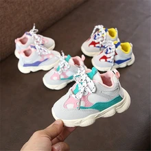 Обувь для девочек; обувь для маленьких девочек и мальчиков; детская повседневная обувь для бега; удобные цветные детские кроссовки с мягкой подошвой