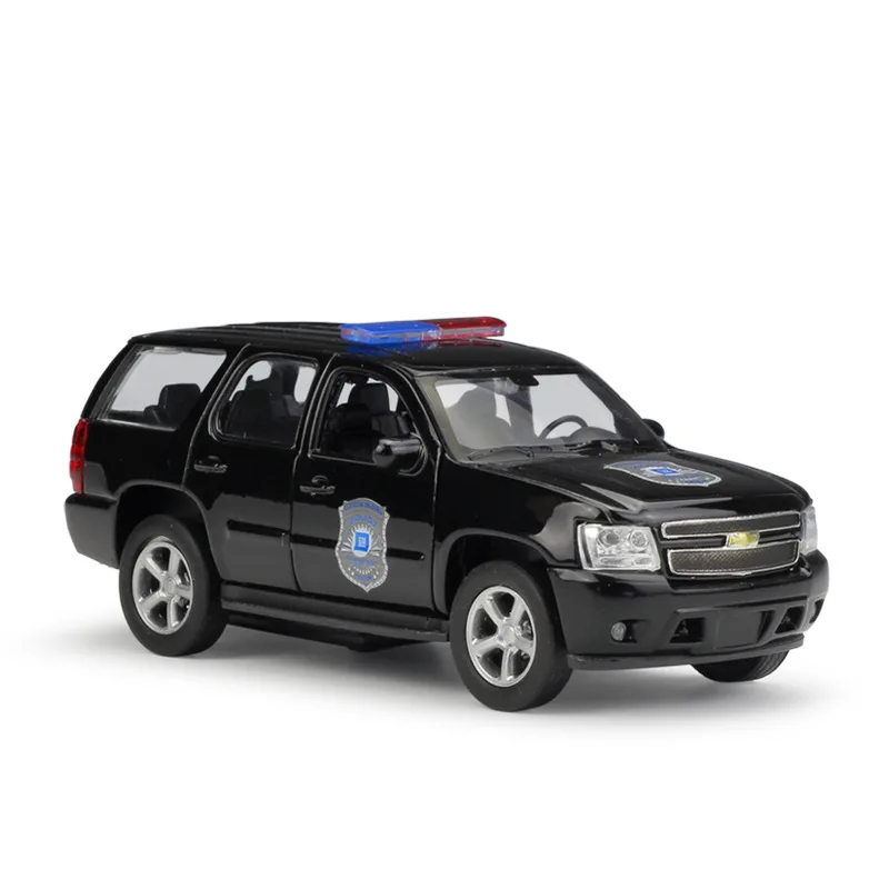 1:36 Chevrolet 2008 Tahoe модель автомобиля из сплава, модель автомобиля из искусственного металла, детская игрушка в подарок