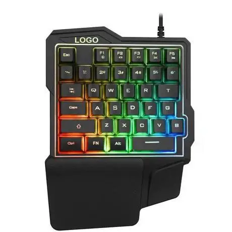 

Currently Available/K7 One-Handed Gaming Keyboard/Chicken Backlight Gaming Keyboard/Amazon/Eaby