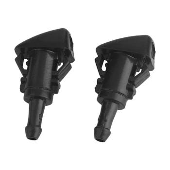 

Efficient 2 PCS Car Auto Windshield Washer Wiper Water Spray Nozzle Car Window Cleaner For Chrysler 300 Black