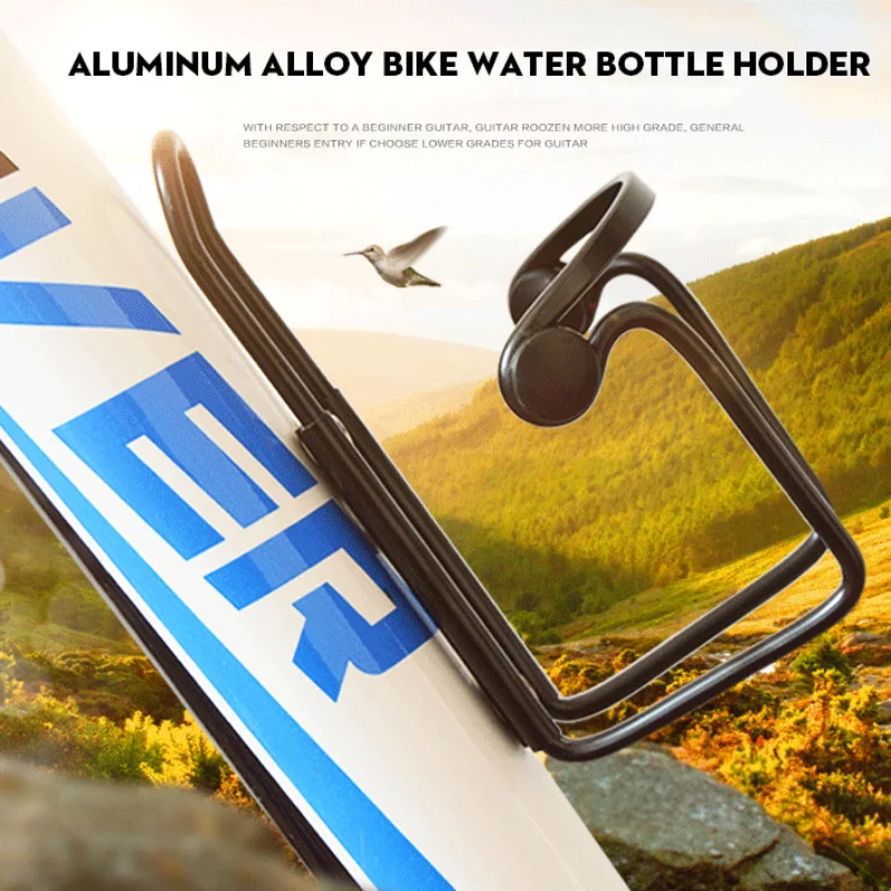 

Cycling Bottle Hanger Aluminum Drinking Cups Carbon Fiber Water Bottle Cage Bike Accessories Cup Mountain Folding Bike Holder