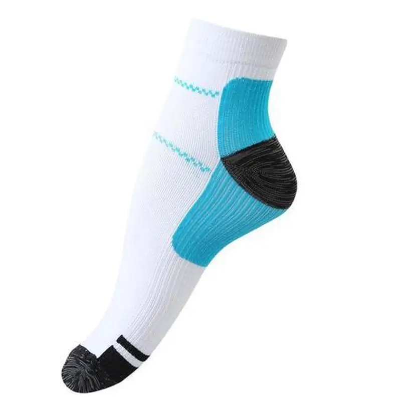 Set for 2 Foot Compression Sock for Plantar Fasciitis Heel Spurs Pain Sport Sock