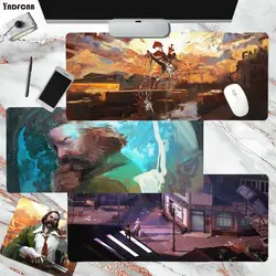 YNDFCNB Disco Elysium Belle Anime Grandes tailles BRICOLAGE Personnalisé tapis de Souris Taille pour tapis de souris Clavier Deak Tapis pour Cs Go LOL 