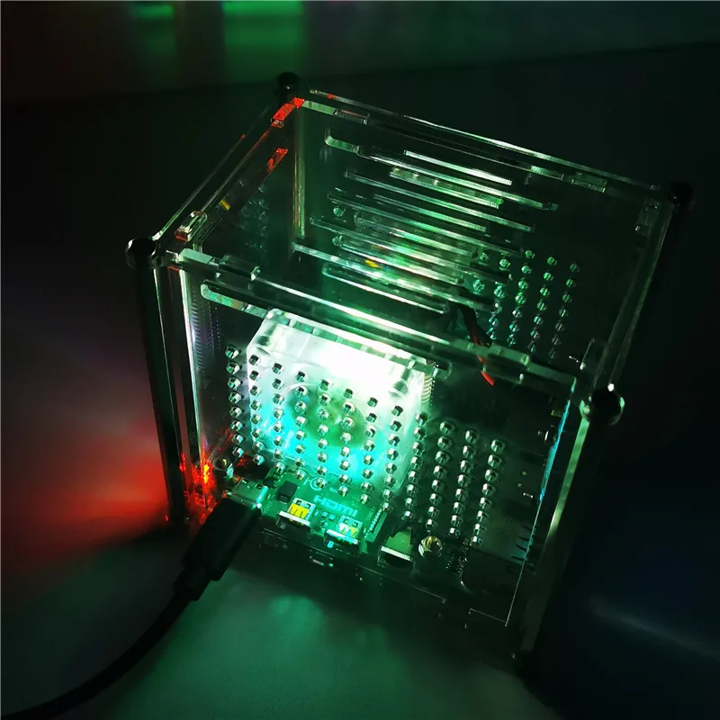 Raspberry pi Modelo b Torre de Gelo Rgb Ventilador de Refrigeração Tubo de Cobre Refrigerador com Acrílico Transparente Case Acessórios p/ quadro de demonstração - Imagem 6