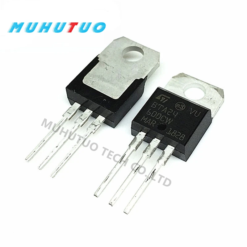 10pcs bta60 1000b or bta60 800b or bta60 600b top3i 60a 1000v 800v 600v discrete traics 10PCS BTA24-600B BTA24-600C BTA24-600BW BTA24-600CW BTA24-800B BTA24-800BW BTA24-800CW BTA24-1000B BTA24-1200B BTA24-1200BW