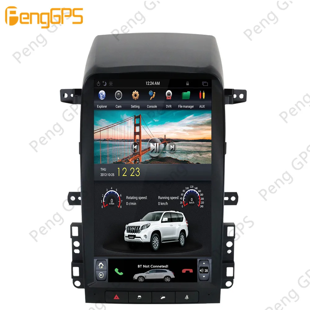 Автомагнитола для Chevrolet Captiva мультимедийный стерео проигрыватель Android 2006 2012 PX6 tesla