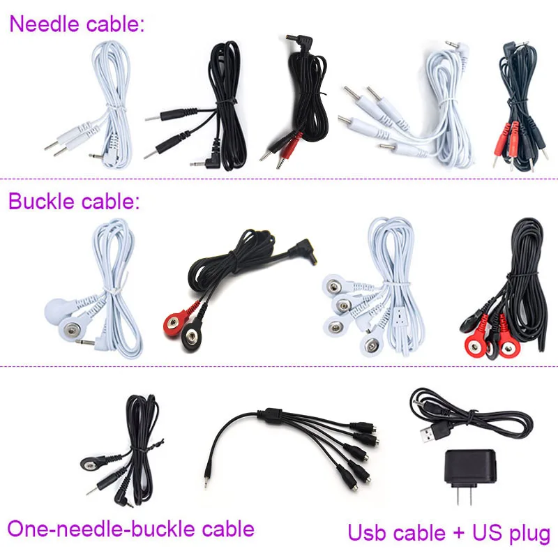 Electro Sex Toys Electric Sex Toys Electric Shock Wire Electro Cable To Connect Stimulation Penis Anal Electrical Set Electric Bdsm Toy E-stim Sex Accessories Line