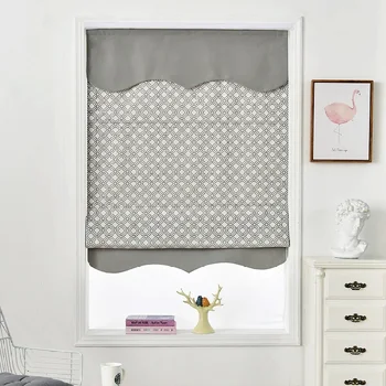 

Blackout Roman Blinds Curtain RM28 Customize Size North America Style