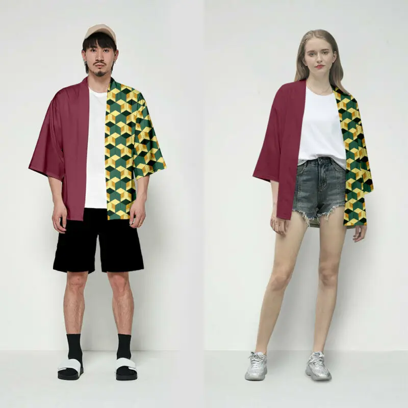 Кимоно для косплея унисекс кимоно пальто рубашка| |