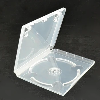 

10 pcs CD DVD Disc Plastic Case Capacity Disc CD Storage Box for PS3