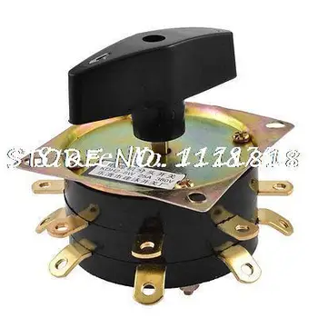 

380V 25A 16 Terminal Rotary Selector Changeover Switch for Welding Machine