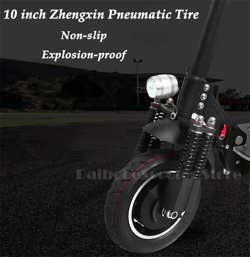 10'' Powerful Electric Scooter Electric Scooters Double Drive 2000W 52V Adult Two Wheels Electric Scooter (16)