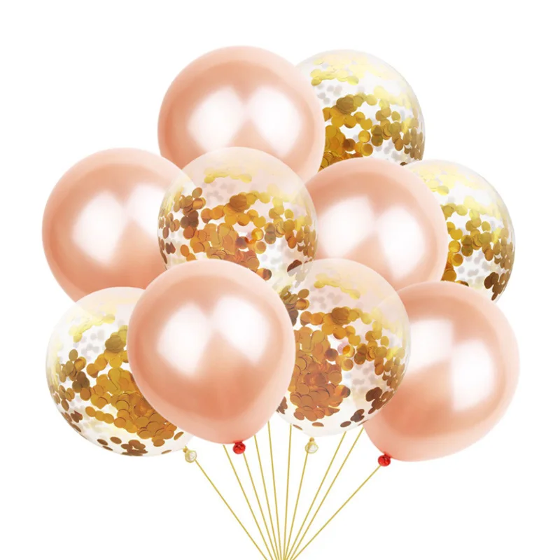Свадебные украшения латексные воздушные шары конфетти воздушные шары надувной шар для дня рождения Свадебный шар поставки 10 шт - Цвет: 11