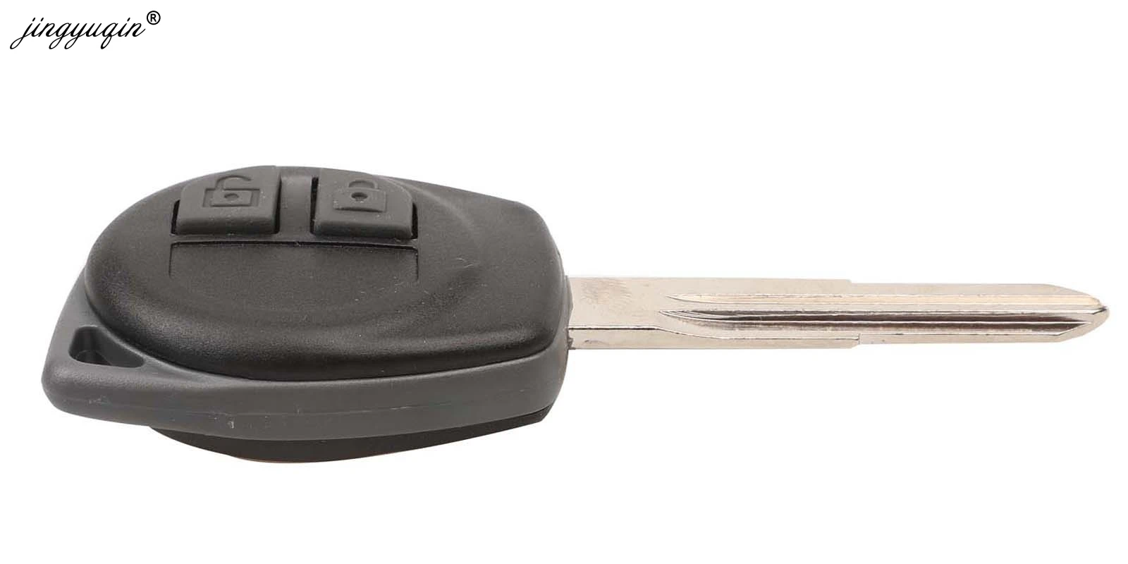 Чехол для ключа с 2 кнопками jingyuqin + кнопка Suzuki Grand Vitara Igins Alto SX4 Agila Fob Shell HU133R TOY43 SZ11R