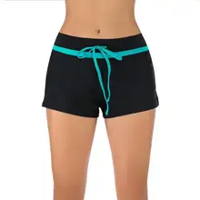 TYAKKVE Высокая талия женские плавки бикини сплошной купальник спортивные танкини плавки бразильская повязка плюс размер пляжные шорты для купания