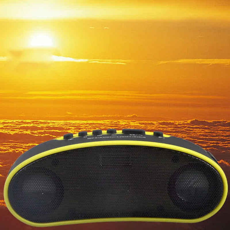 Колонка Bluetooth динамик FM радио портативный водонепроницаемый открытый мини беспроводной Велосипедный динамик+ светодиодный светильник+ крепление