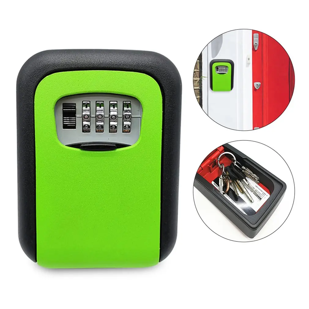

Home Password Key Box Mechanical Password Key Box Wall-Mounted Housekeeper Metal Key Box Wall-Mounted Key Box