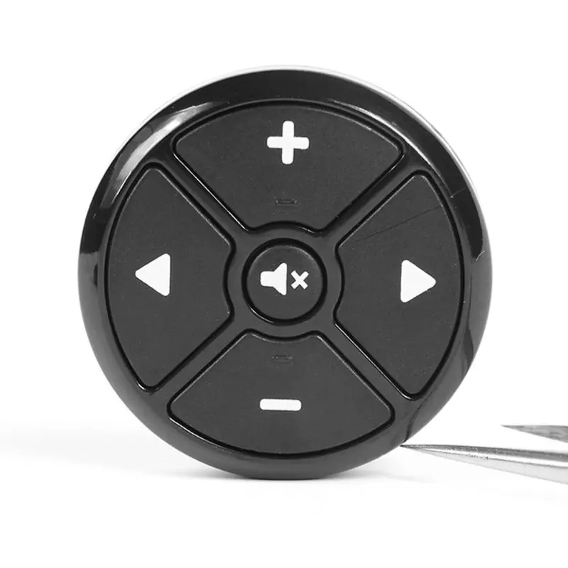 Universal Car Steering Wheel Controller 4Key Music Wireless DVD GPS Steering Wheel Remote Control Button