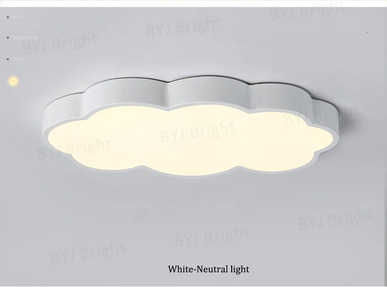 Белый/розовый/синий облако светодиодный потолочный светильник для Детская комната для детской комнаты, домашний декоративный потолочный светильник для мальчиков и девочек комната светильники