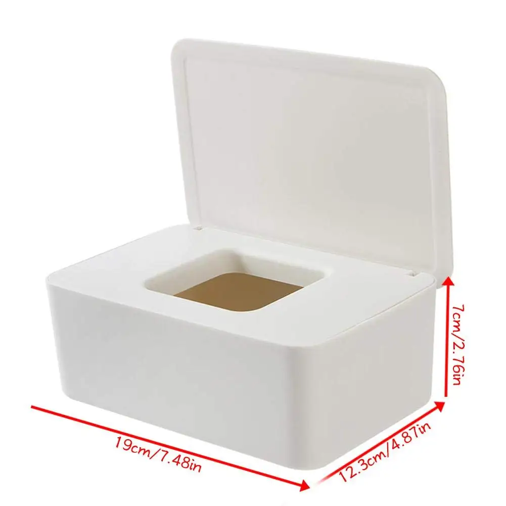 Коробка для влажных салфеток настольная печать детские бумажные салфетки бытовой ящик для хранения пластиковая пыль-защита с крышкой коробка ткани для домашнего офиса