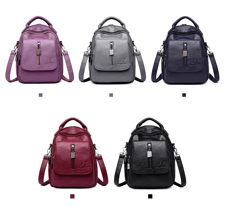 Vfemage роскошный рюкзак для женщин, сумка для рук, высокое качество, школьная сумка для девочек-подростков, женский кожаный рюкзак для девушек, защита от кражи, Mochila