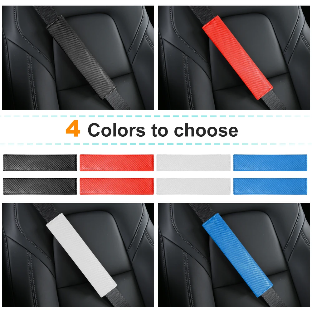 Universal Car Seat Shoulder Pad Cushion Cover Car Belt Seatbelt Cover