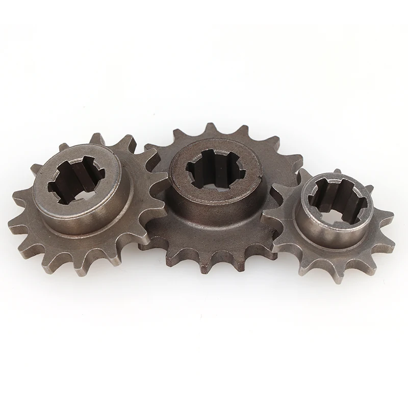 17 tooth sprocket gear Petrol mo-ped Gasoline motor scooter part mini pit bike 