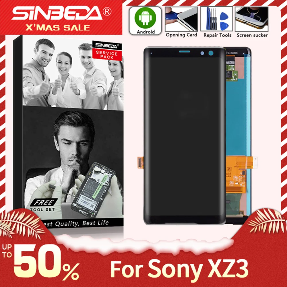 6 0 &quotОригинальный дисплей для SONY Xperia XZ3 сенсорный экран дигитайзер XPERIA XZ 3 сменный