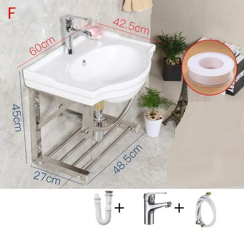 Version F Lavatorio Waschtisch De Waschbecken Lavandino Para Banyo умывальник, туалет туалетный столик Cuba Pia Banheiro умывальник для ванной комнаты - Цвет: Version F