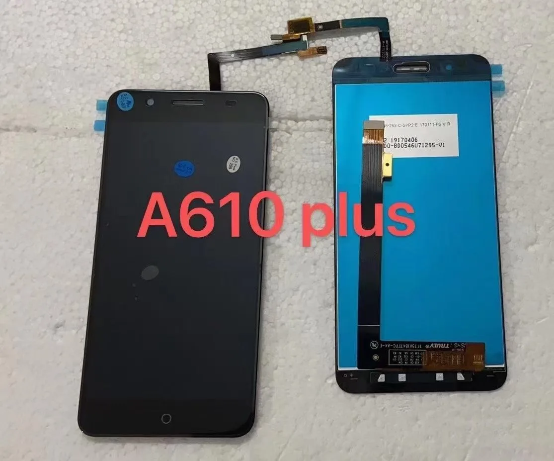 100% Оригинальный протестированный ЖК-дисплей для ZTE Voyage Blade A610 Plus дигитайзер